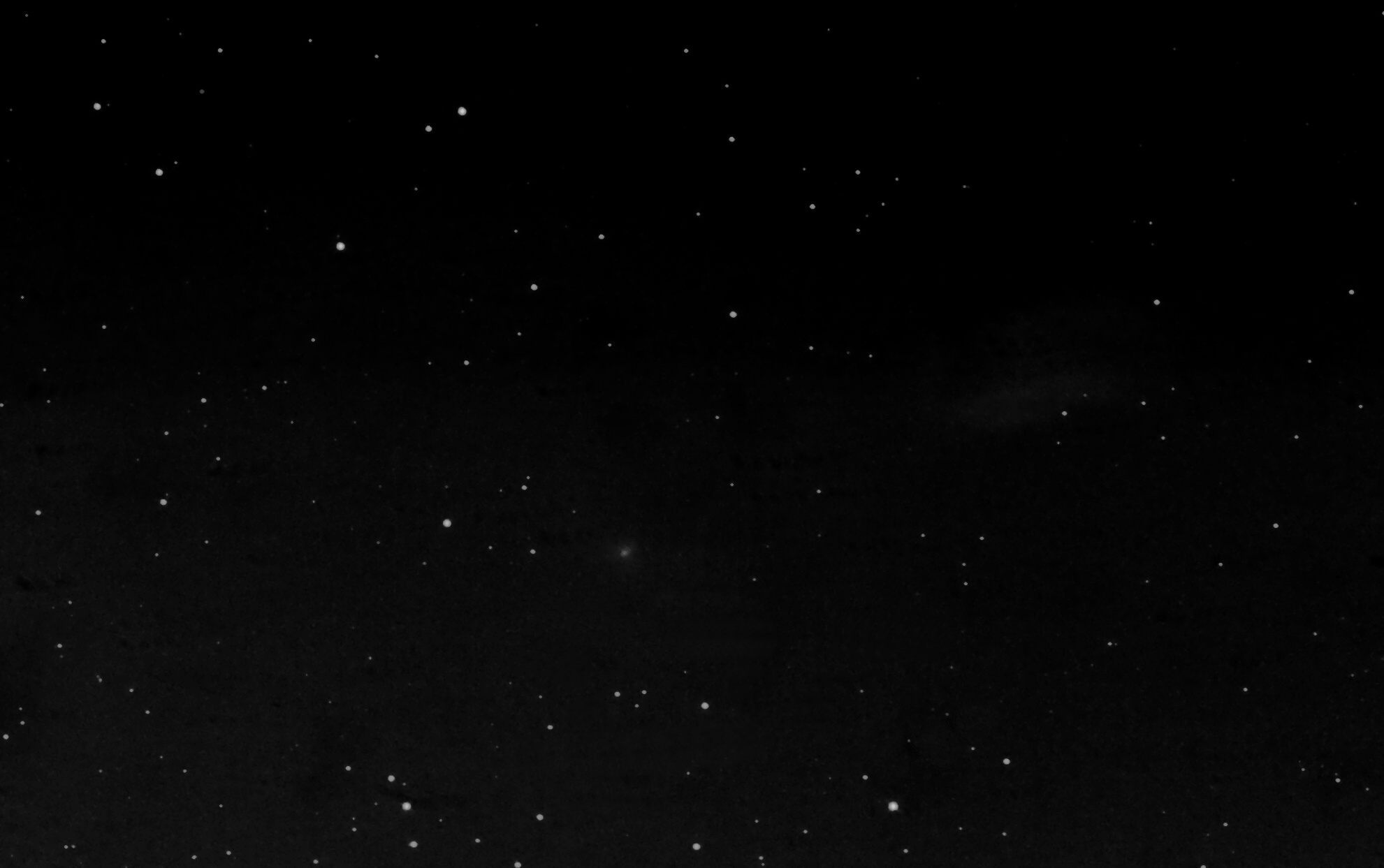 Kometa Panstarrs C/2016 mag.10. v souhvězdí Býka.Dne 29.12.2017